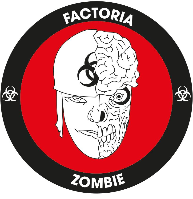 Diseño Logotipo - Parche para la empresa Factoría Zombie 4