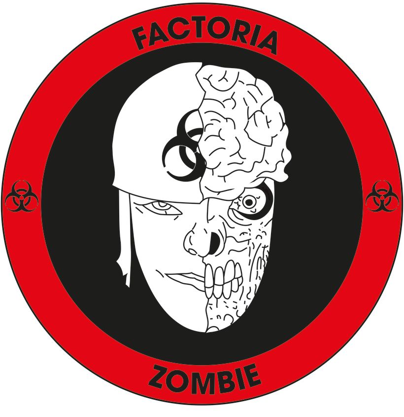 Diseño Logotipo - Parche para la empresa Factoría Zombie 6