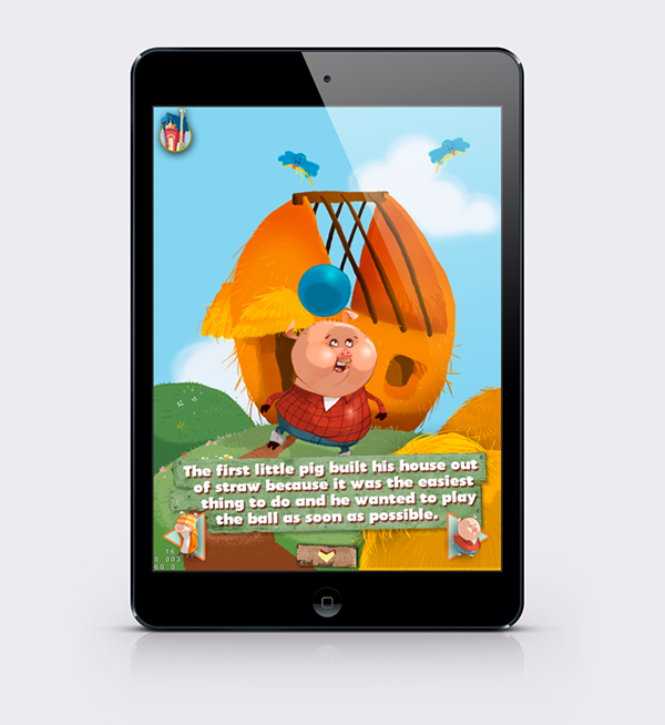 Los Tres Cerditos -Libro Intercativo par iPad 1