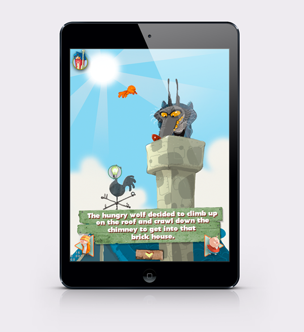 Los Tres Cerditos -Libro Intercativo par iPad 6