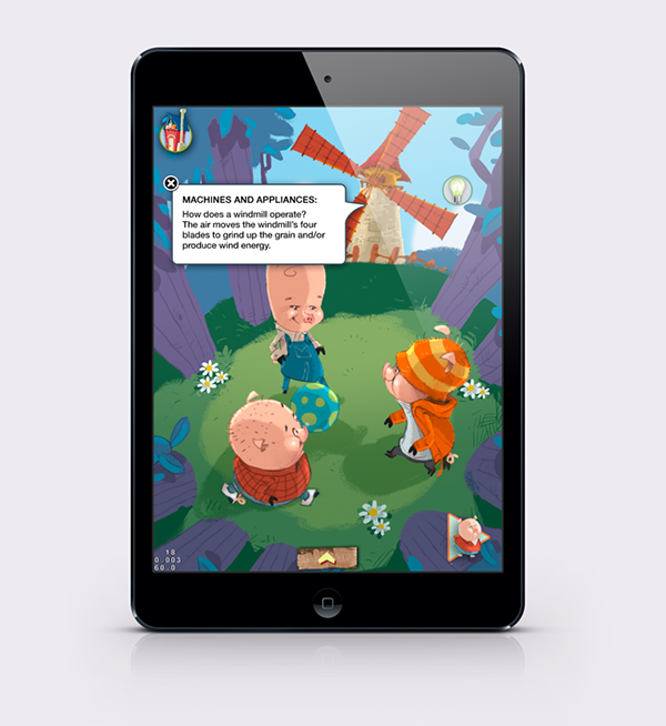 Los Tres Cerditos -Libro Intercativo par iPad 7