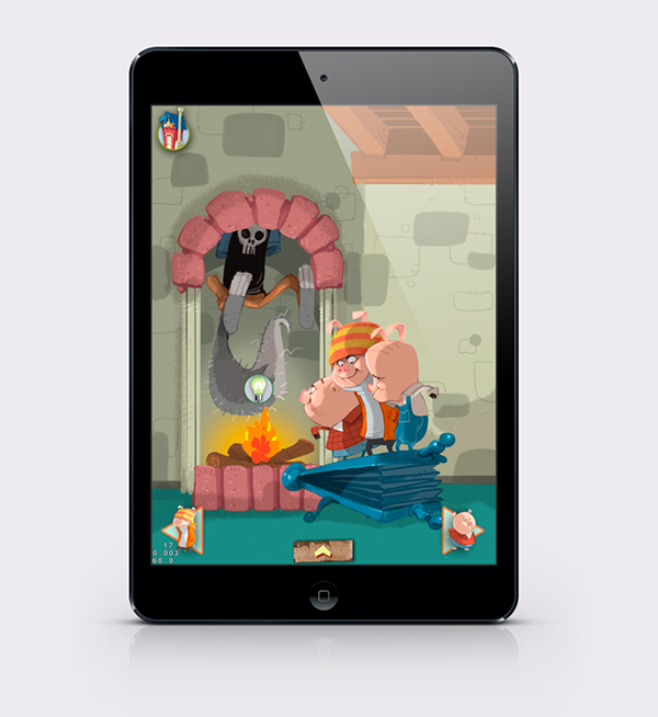 Los Tres Cerditos -Libro Intercativo par iPad 11