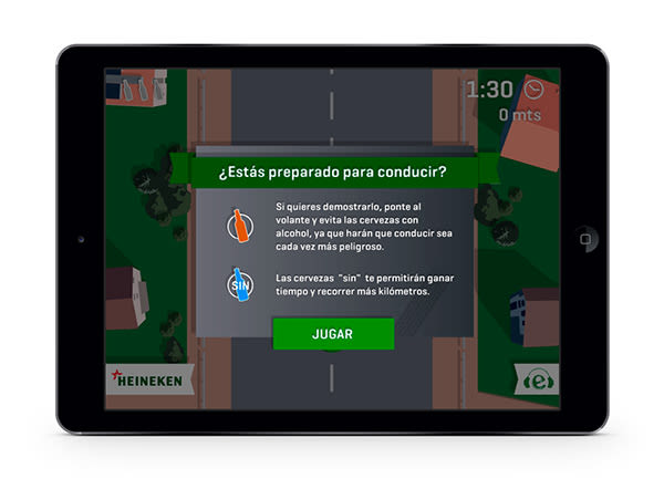 Drive Safe by Heineken - Videojuego Multiplataforma 3