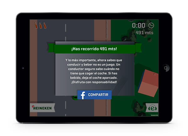 Drive Safe by Heineken - Videojuego Multiplataforma 10