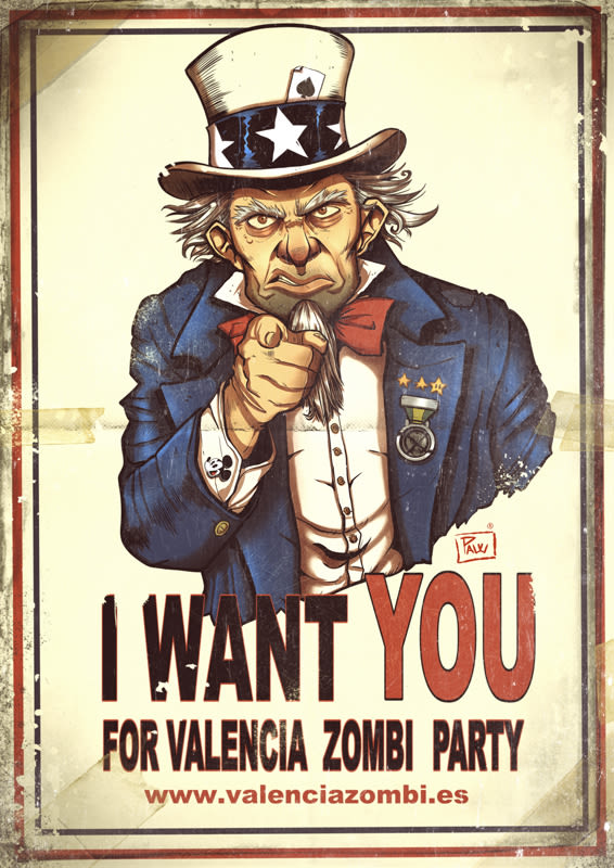 I want you for Valencia Zombi Party 1
