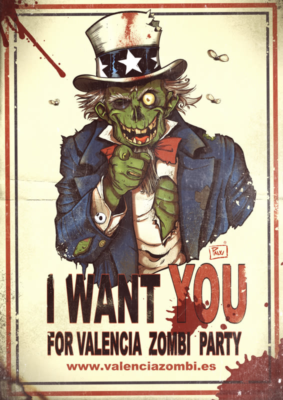 I want you for Valencia Zombi Party 2