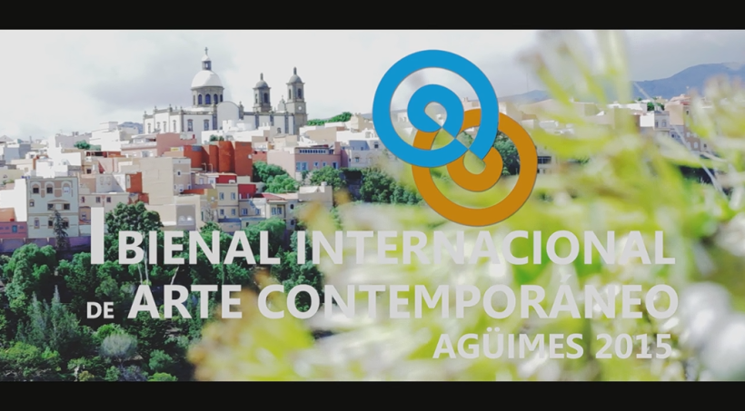 Vídeo promocional para la "I bienal internacional de arte contemporáneo. Agüimes 2015" -1