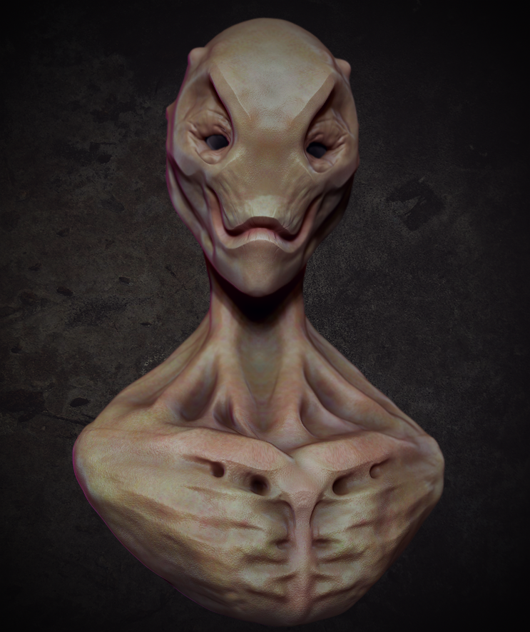 Busto Alien 0