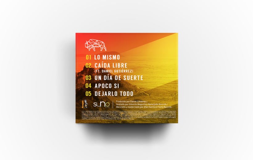 Señor Bisonte Branding/Cover Album 3