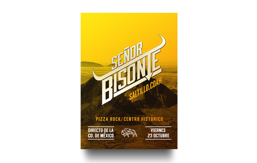 Señor Bisonte Branding/Cover Album 7