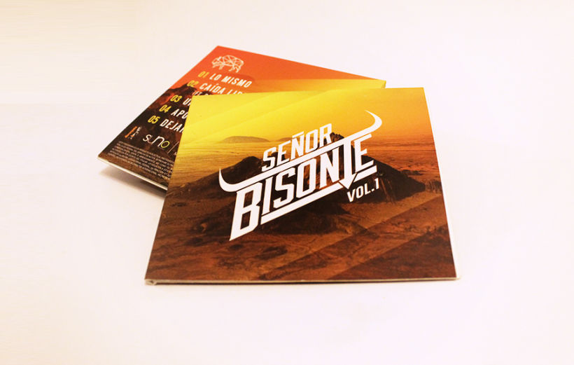 Señor Bisonte Branding/Cover Album 14