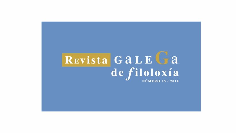 Revista Galega de Filoloxía. UDC. Monografías  0