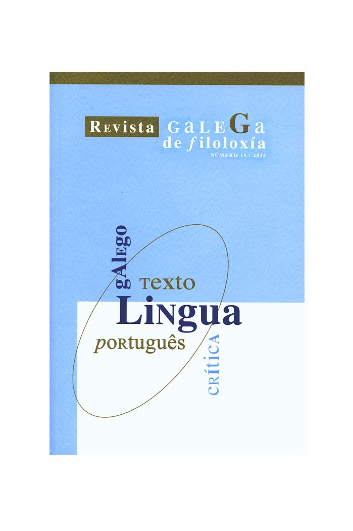 Revista Galega de Filoloxía. UDC. Monografías  1