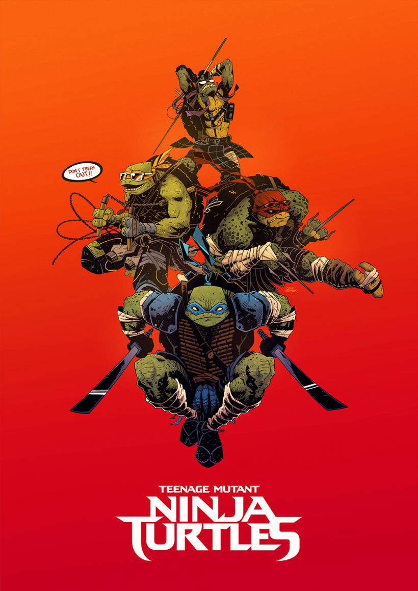 TMNT Comission for Paramount  2