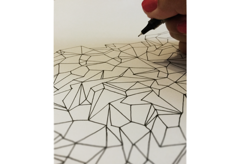 Trama geométrica | Drawing 1