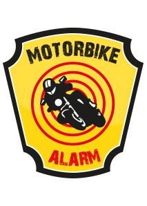Logo App Motorbike Alarm. Estilo Ruta66 -1