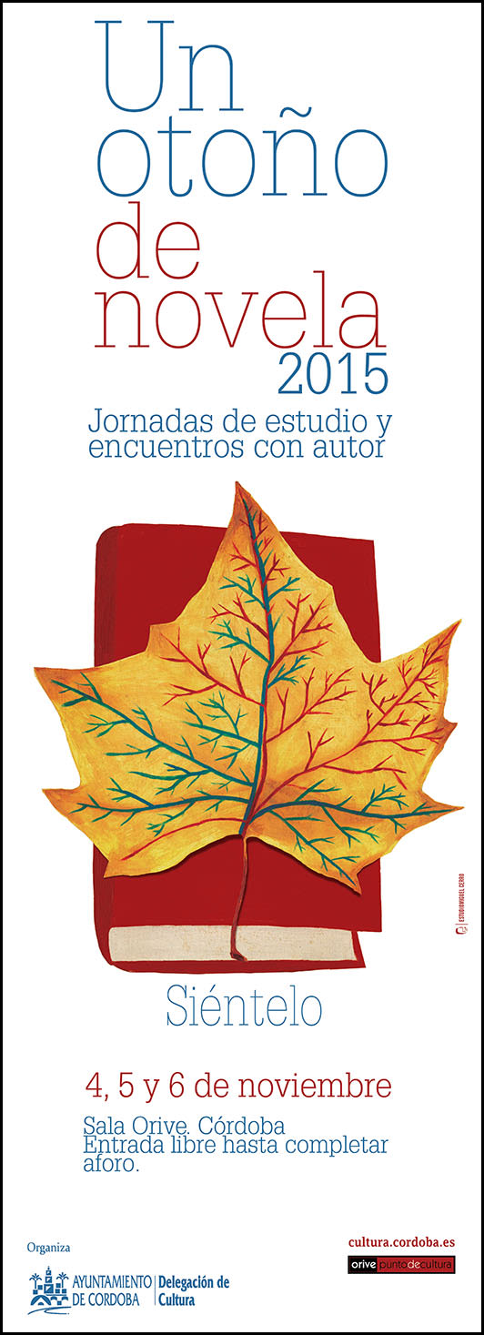 Cartel para Un otoño de novela, 2015 -1