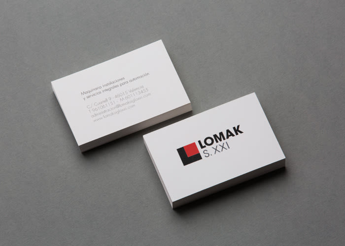 Lomak S.XXI  Rediseño de marca para la empresa de automoción refundada como Lomak S.XXI  2