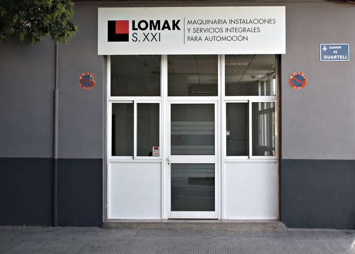 Lomak S.XXI  Rediseño de marca para la empresa de automoción refundada como Lomak S.XXI  5