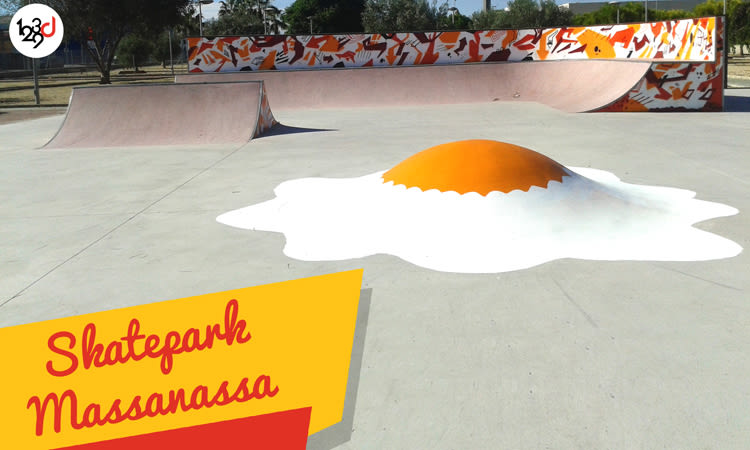 Diseño Mural Skatepark Massanassa 1