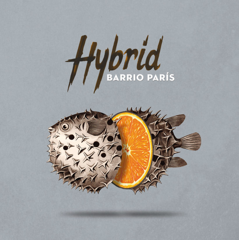 "Hybrid" album cover for Barrio París 1