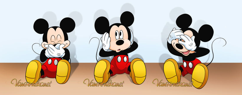 Three Wise Mickey 1