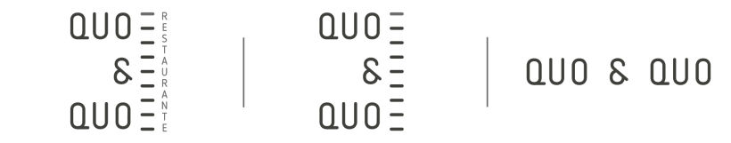QUO & QUO | BRANDING | RESTAURANTE 0