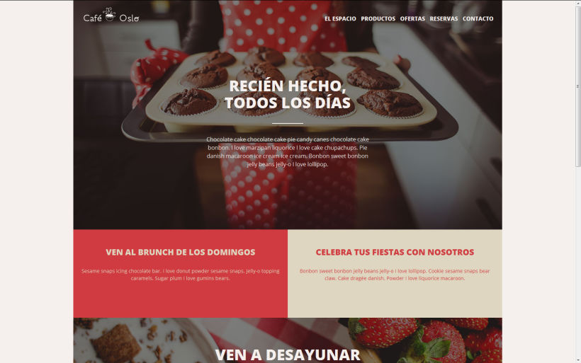 Café Oslo. Mi Proyecto del curso Introducción al Desarrollo Web Responsive con HTML y CSS 0