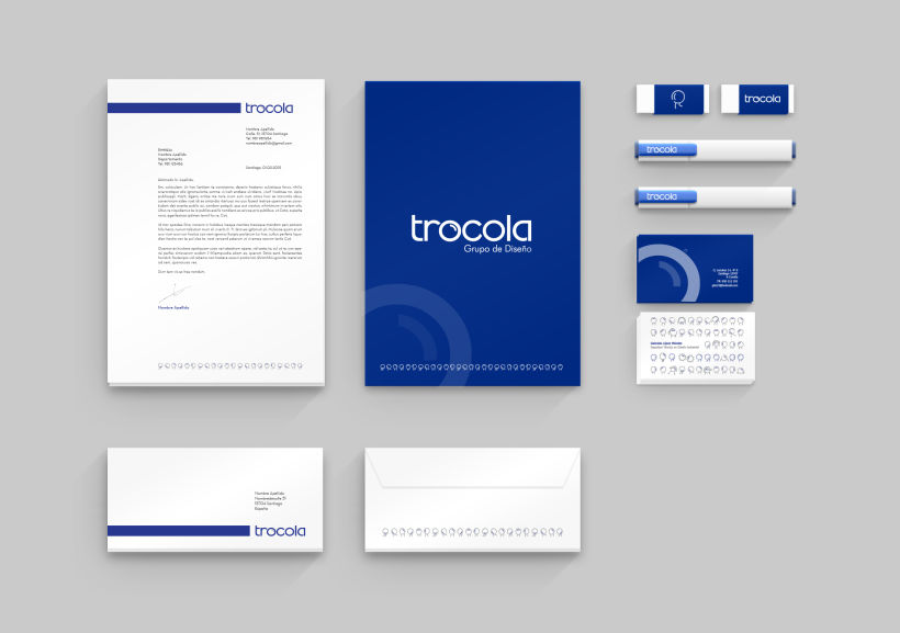 Diseño gráfico corporativo para Trócola 3