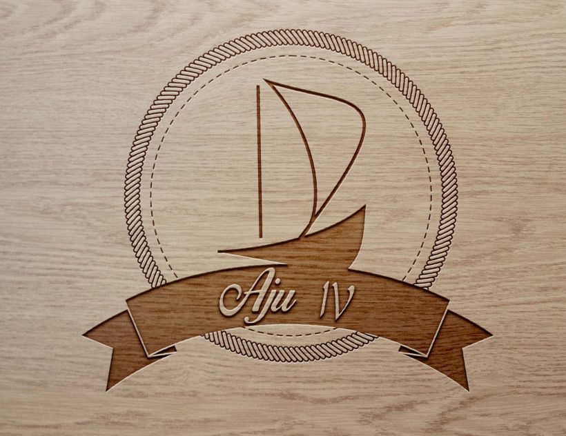 Sail boat Aju IV Logo -1