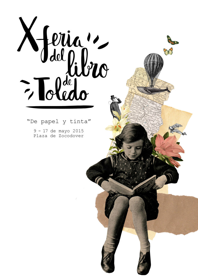 Cartel "X Feria del Libro de Toledo" 1