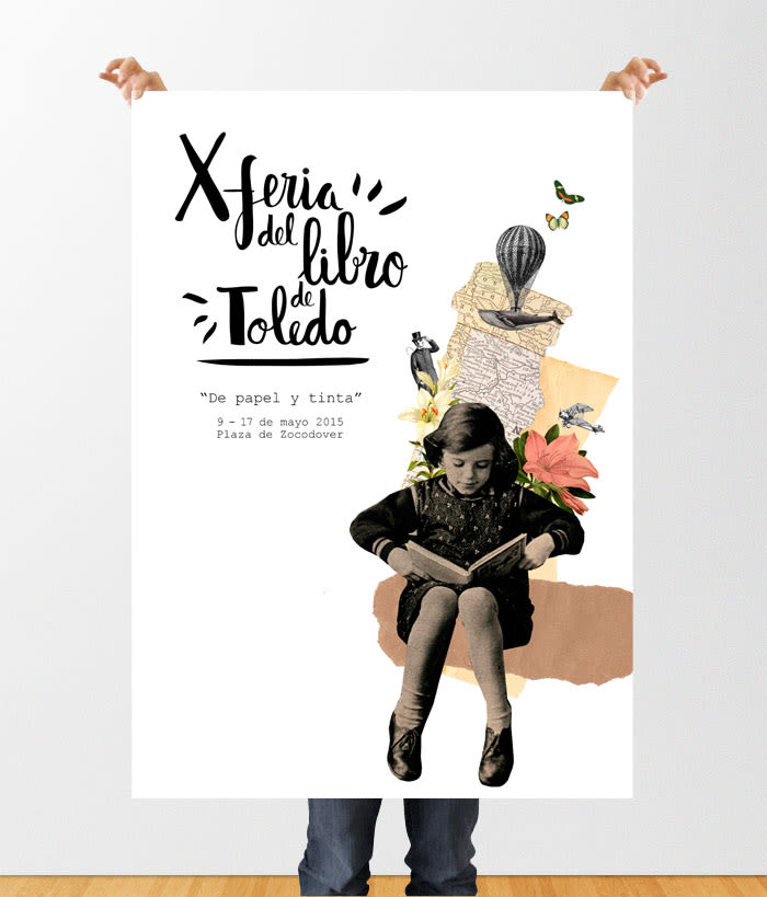 Cartel "X Feria del Libro de Toledo" 2