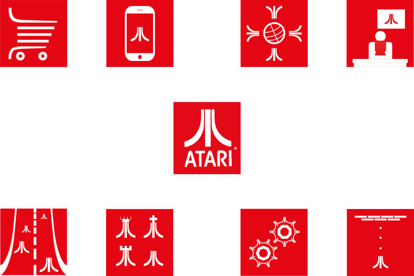 Atari. Rediseño de iconos 2