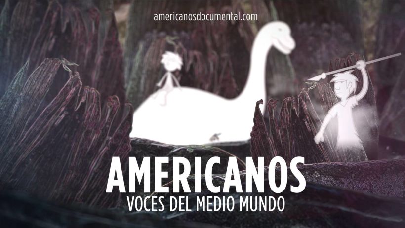 Americanos: Voces del medio mundo, animación de intro 0