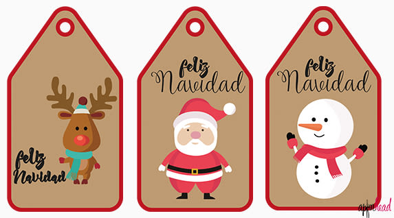 Christmas labels 4