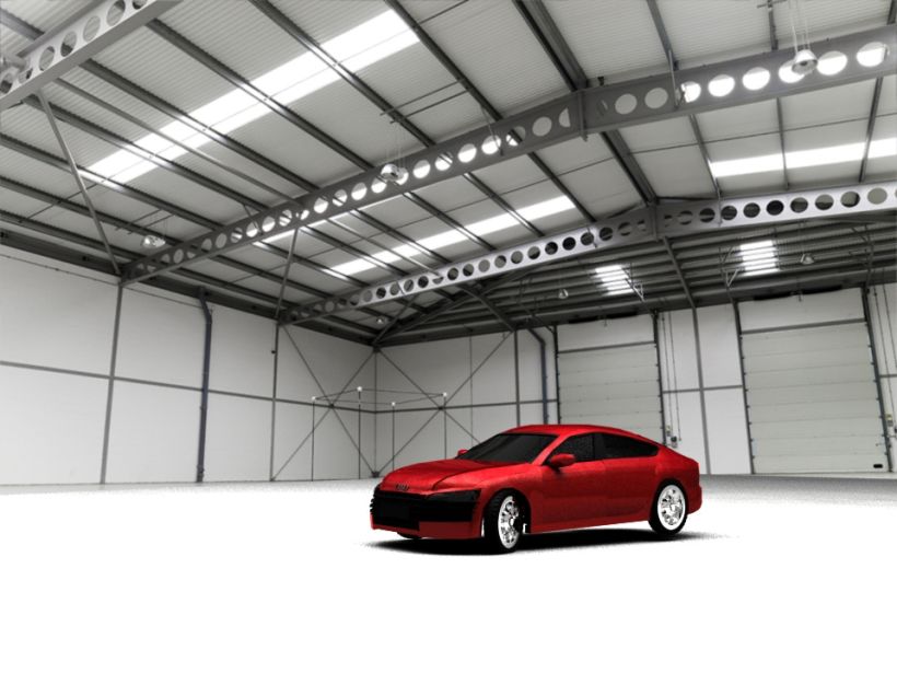 Modelado en 3D / 3D Modeling 2014 Audi / Autodesk Maya -1