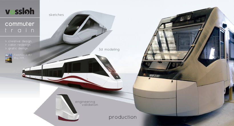 Modeling - commuter train -1