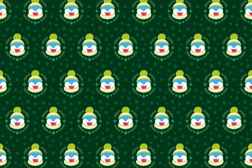 Penguin Christmas | Pattern Design 1