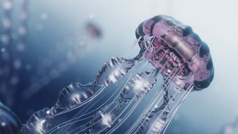 Jellyfish Tutorial // 3D CGI 3