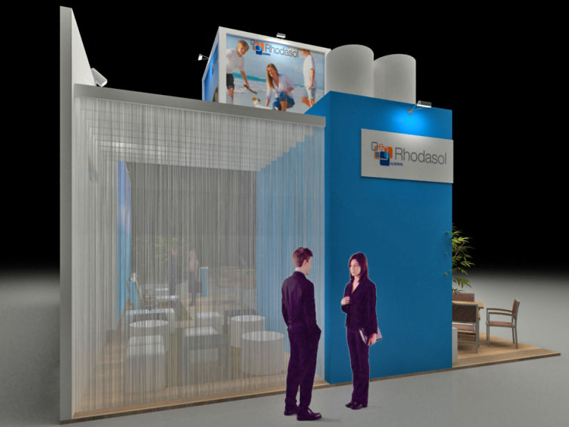 Diseño Stand Sehrs Fitur 2014 2