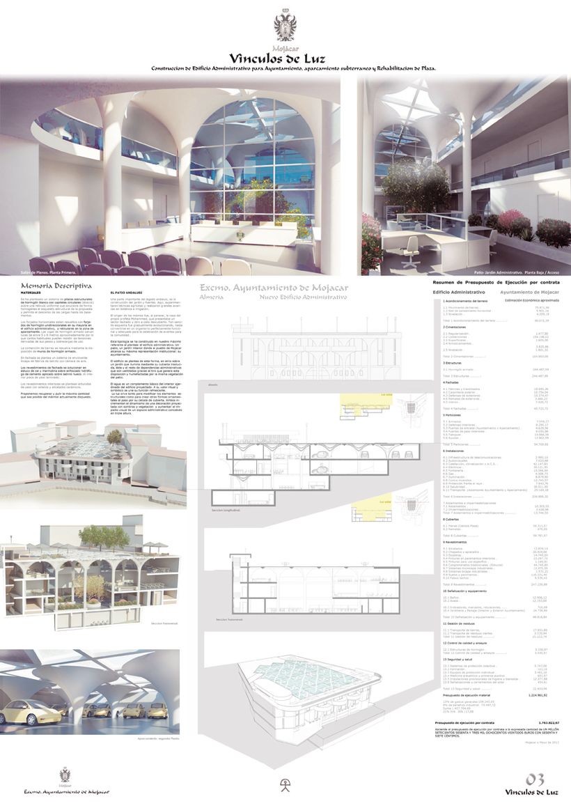 Infografía de Arquitectura de Mojácar. 0