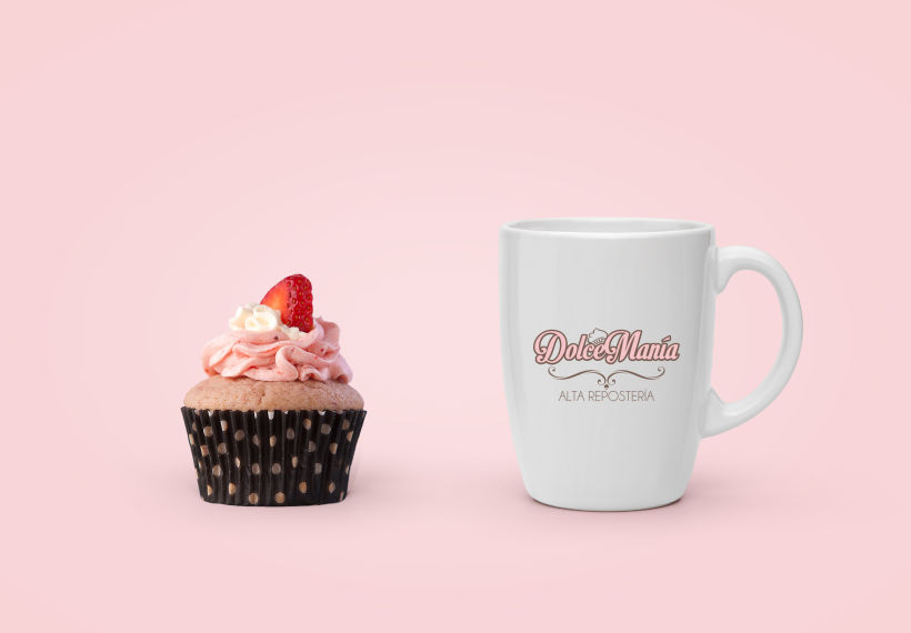 Dolce Manía Cupcakes Branding -1