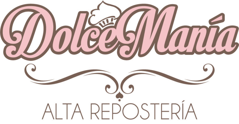 Dolce Manía Cupcakes Branding 1