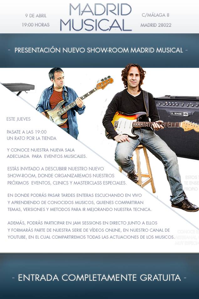 Flyer Madrid Musical 0