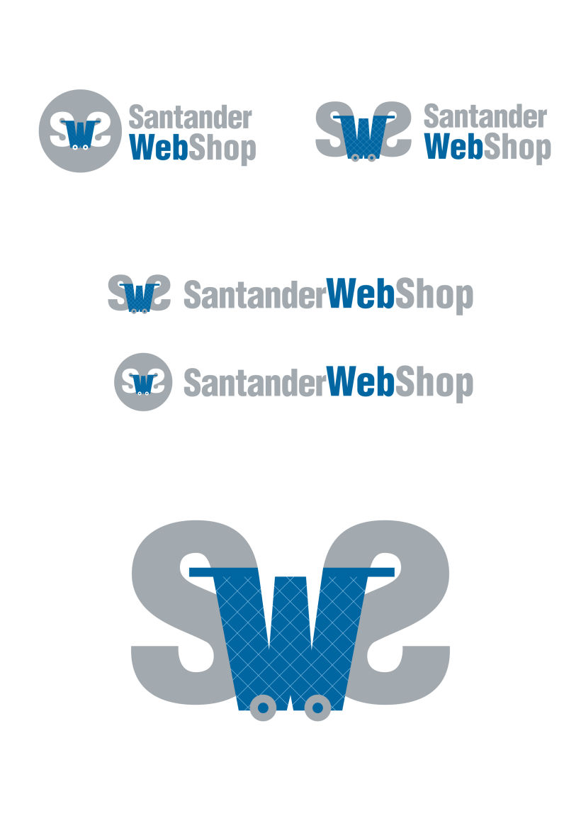 Logotipo de Santander Web Shop 4