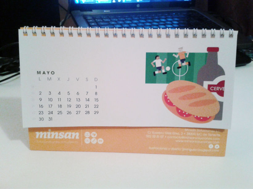 Calendario 2016 para Minsan Soluciones 18