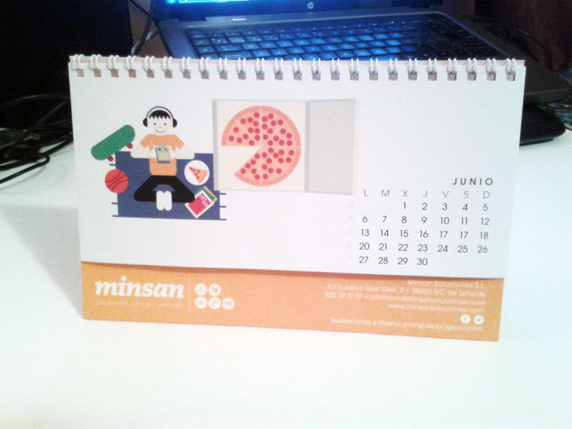 Calendario 2016 para Minsan Soluciones 19