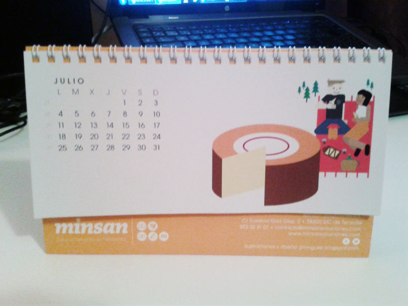 Calendario 2016 para Minsan Soluciones 20