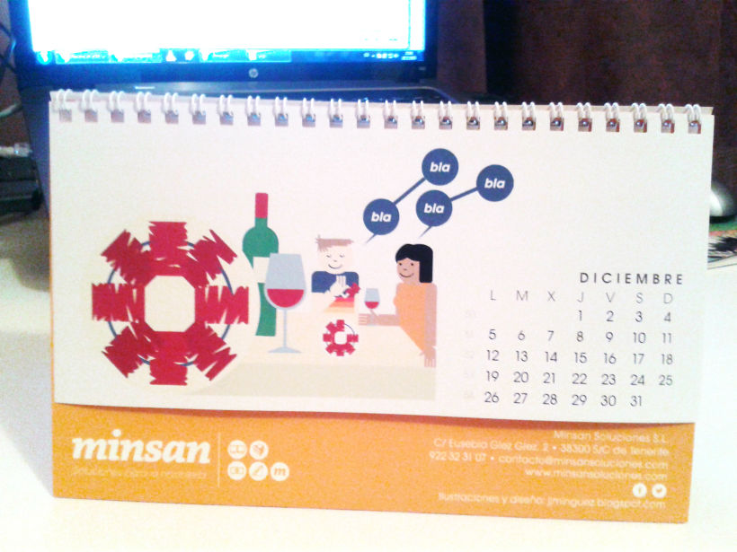 Calendario 2016 para Minsan Soluciones 23