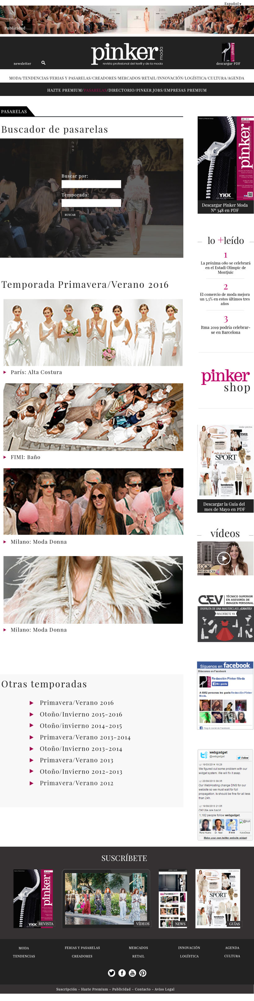 WEB LAYOUT - Pinker moda 3